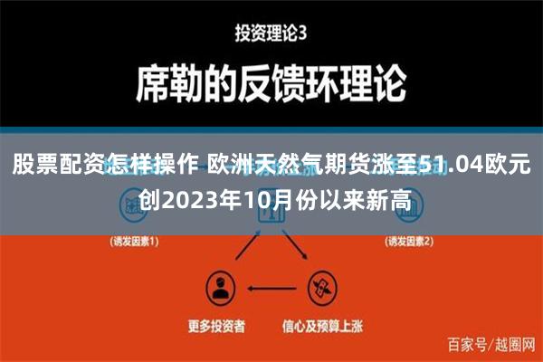 股票配资怎样操作 欧洲天然气期货涨至51.04欧元 创2023年10月份以来新高